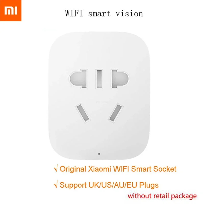 Smart Home Xiaomi Kit - ปลั๊กไฟอัจฉริยะไร้สาย Xiaomi MIJIA รุ่นอัปเกรด ควบคุมระยะไกล ตั้งเวลา