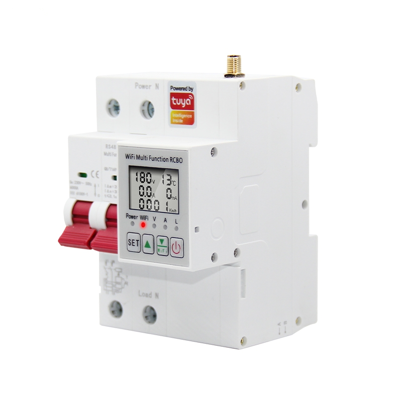 Smart Home Energy - มิเตอร์ไฟฟ้าอัจฉริยะแบบ Wifi พร้อมระบบป้องกันไฟรั่ว มิเตอร์วัดพลังงานสำหรับบ้านอัจฉริยะ
