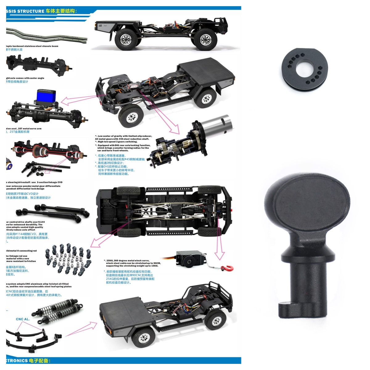 Smart Home Icon - อะไหล่ RGT P860122 แท่นยึดมอเตอร์(AL.) P860102 ป้ายโลหะสำหรับ