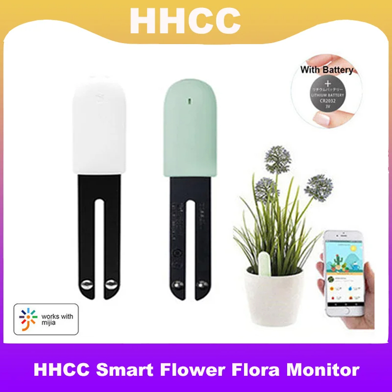 Smart Home Xiaomi Kit - เครื่องตรวจวัดคุณภาพดินในสวน HHCC Flora Monitor สำหรับดูแลต้นไม้ หญ้า