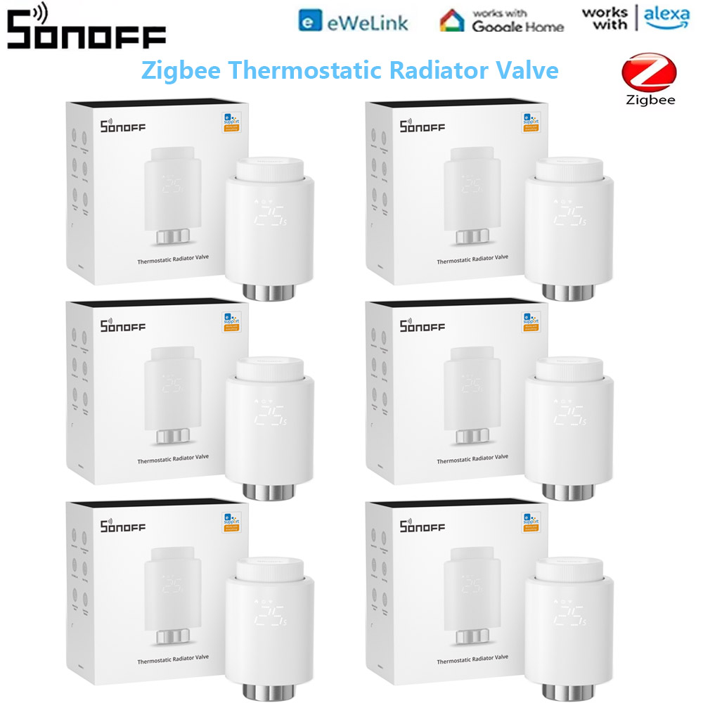 Smart Home Mqtt - SONOFF สมาร์ท TRV Zigbee วาล์วหม้อน้ํา Thermostatic