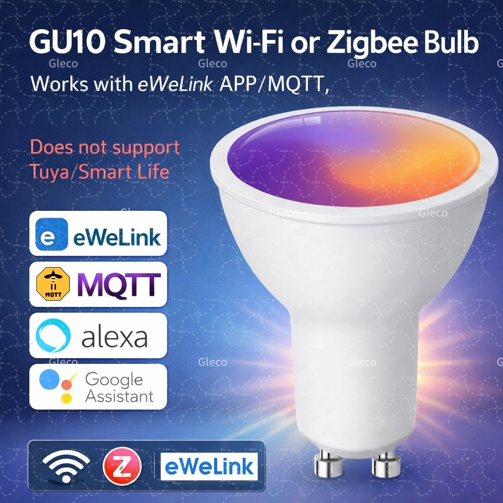 Smart Home Samsung - หลอดไฟ LED Ewelink GU10 Zigbee Wifi