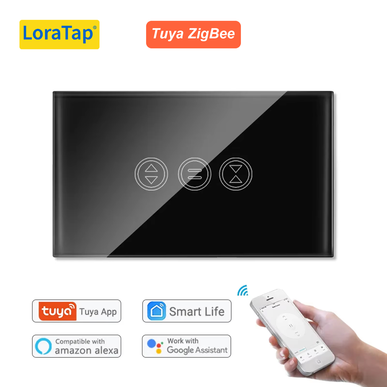 Smart Home Mqtt - Tuya Smart Life ZigBee 3.0 ผ้าม่านสําหรับลูกกลิ้งชัตเตอร์ท่อมอเตอร์