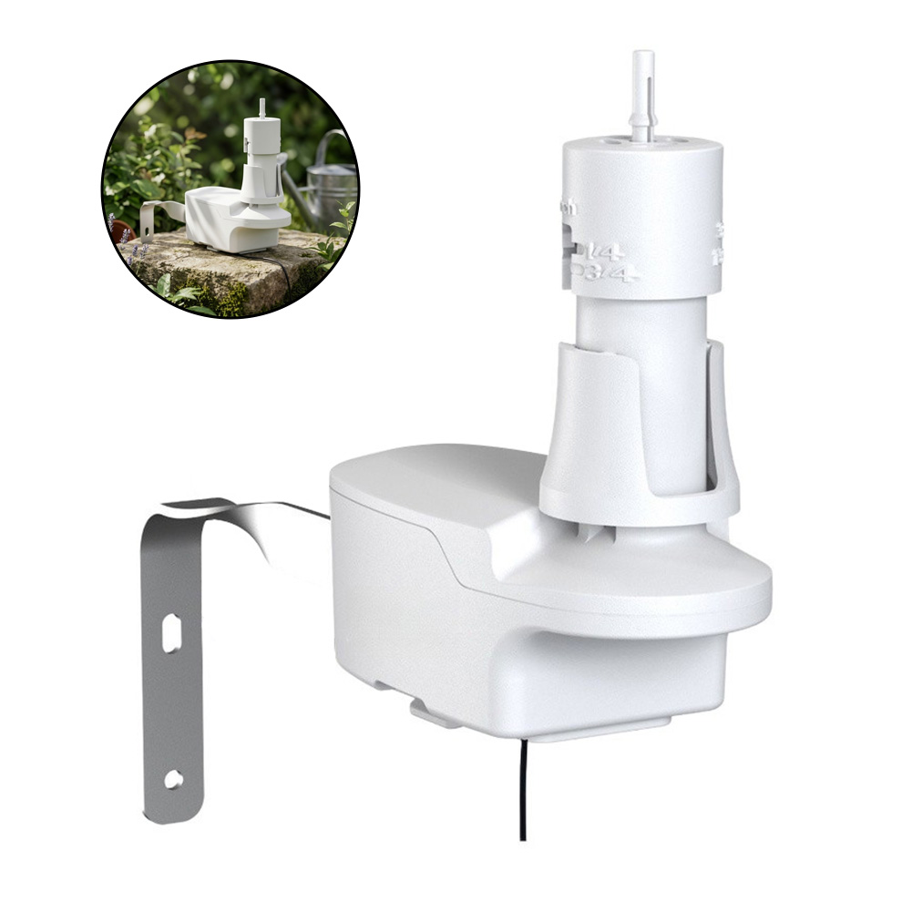 Smart Home Devices - ตัวตั้งเวลาการรดน้ำแบบมีสายพร้อมเซ็นเซอร์วัดปริมาณน้ำฝนอัจฉริยะสำหรับบ้านและสวน อุปกรณ์เชื่อมต่อเครือข่ายสำหรับสนามหญ้า สวน และฟาร์มเพื่อประหยัดน้ำ