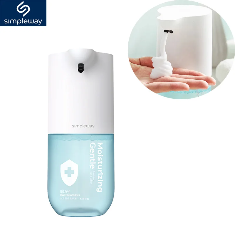 Smart Home Devices - Simpleway เครื่องจ่ายสบู่อัตโนมัติอัจฉริยะ, เครื่องล้างมืออัจฉริยะเครื่องจ่ายโฟมเซ็นเซอร์อินฟราเรด0.25วินาทีมีความแม่นยำสูงสำหรับบ้าน Xiaomi
