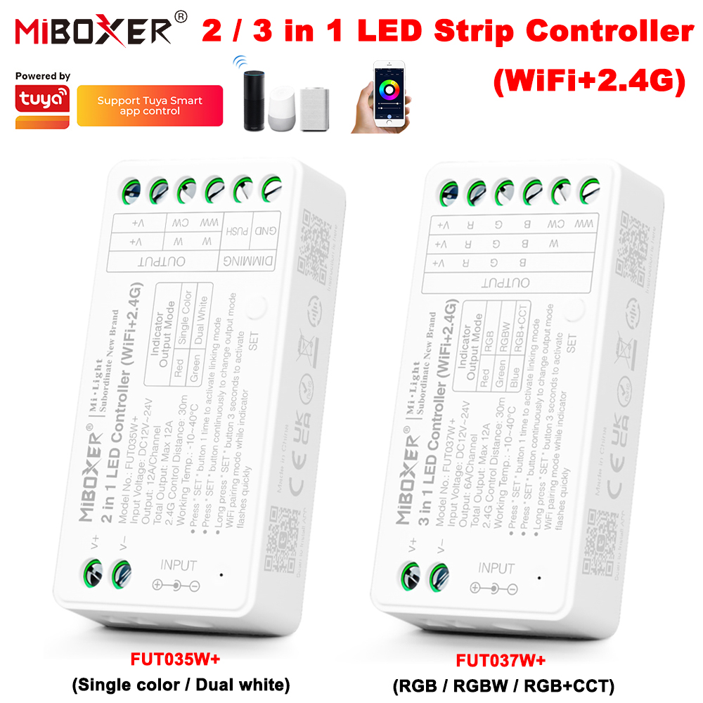 Wifi Led Dimmer - FUT035W miboxer + FUT037W 2In1 +