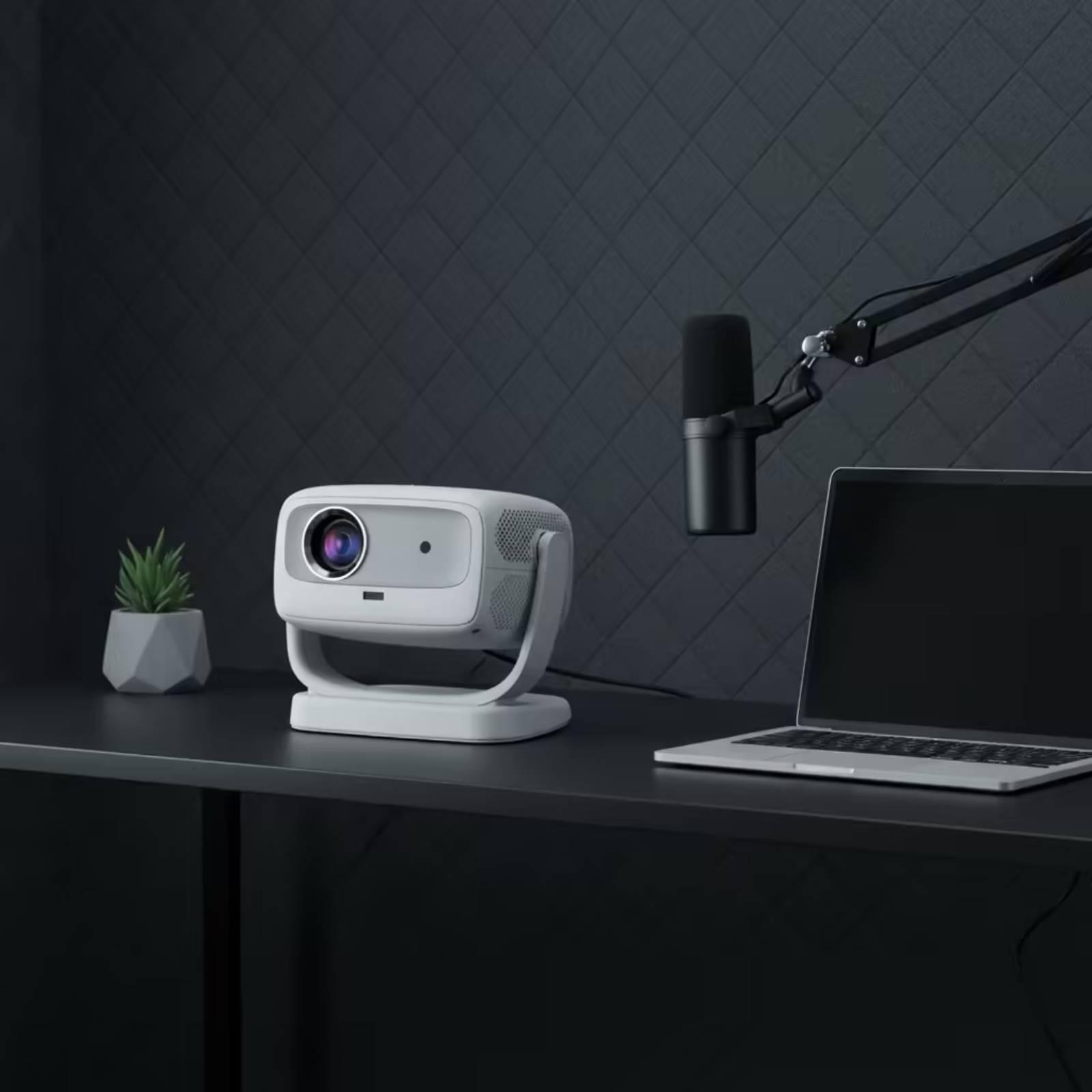Smart Home Devices - โปรเจคเตอร์สมาร์ทโฮม อุปกรณ์แสดงผลแบบปรับได้ ขาตั้งจอภาพแบบพกพาสำหรับความบันเทิงในห้องนั่งเล่น