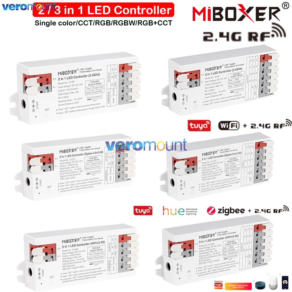 Wifi Led Dimmer - MiBoxer 3in1 2in1 ตัวควบคุมไฟ LED Zigbee+2.4G