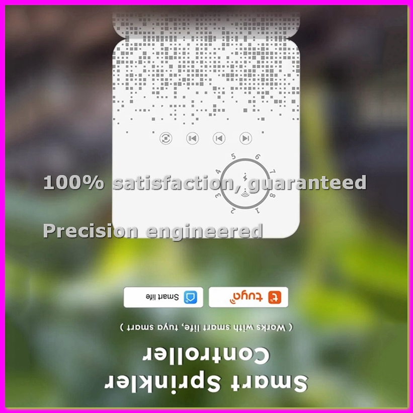 Smart Home Devices - ตัวควบคุมสปริงเกอร์อัจฉริยะ Tuya WiFi 8 โซน ตัวตั้งเวลาให้น้ำอัตโนมัติ