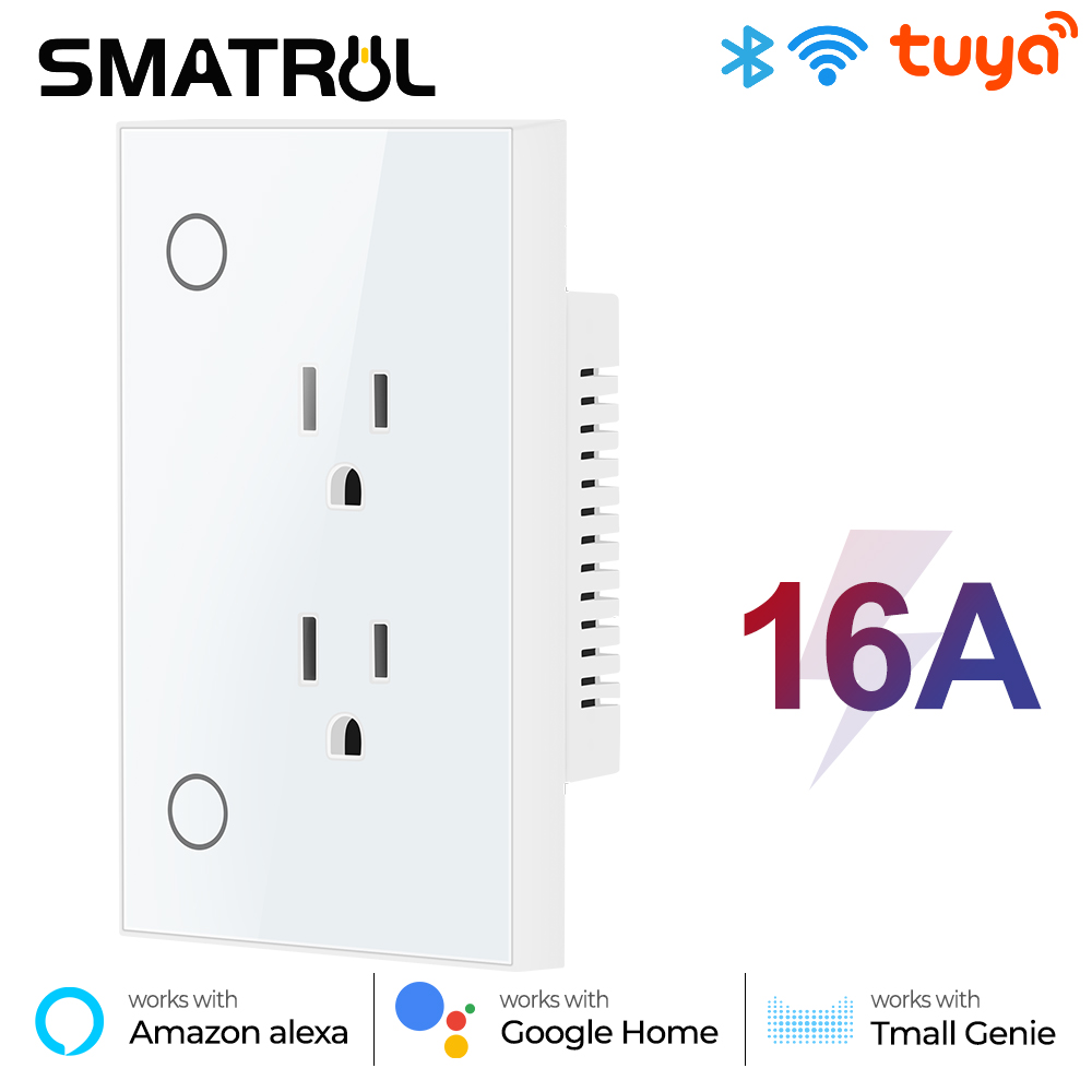 Smart Outdoor Plug - 16A Tuya Wifi Us ปลั๊ก Outlet