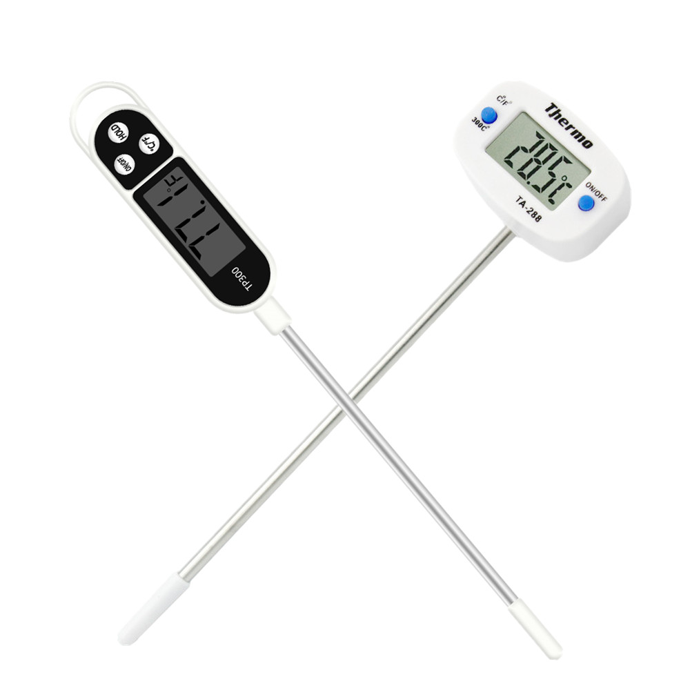 Smart Home Utensils - เครื่องวัดอุณหภูมิอาหารดิจิตอล Kitchen ทำอาหารเนื้อ Tester สำหรับเนื้อ BBQ