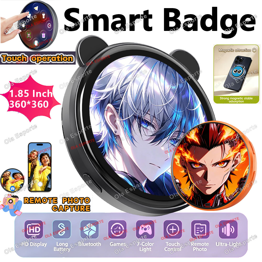 Smart Home Icon - ป้ายอิเล็กทรอนิกส์อัจฉริยะหน้าจอ HD สามารถถ่ายโอนรูปภาพ GIF, แอนิเมชัน และวิดีโอได้