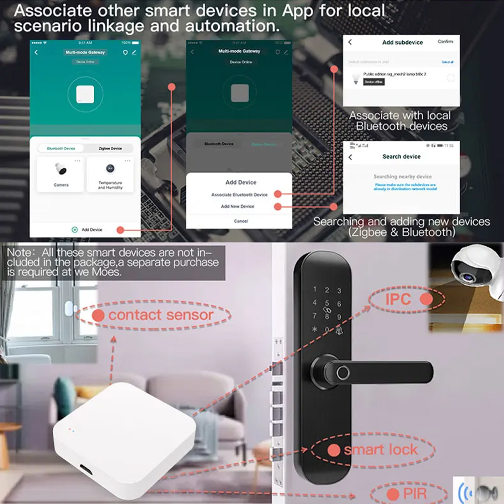 Tuya Zigbee บลูทูธหลายโหมด GAT - Smart Home Vimar บทวิจารณ์และราคา