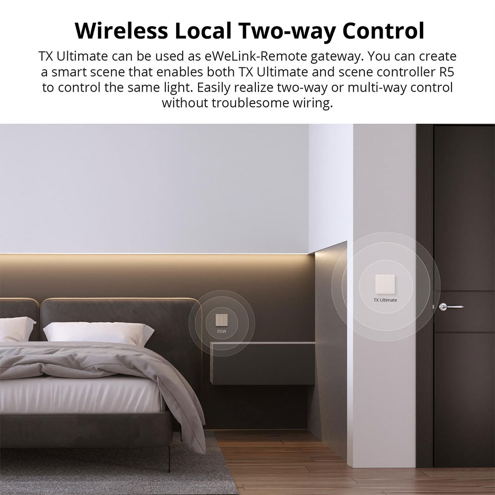 Sonoff TX สุดยอดสวิตช์ WiFi ติ - Wifi Led Dimmer บทวิจารณ์และราคา