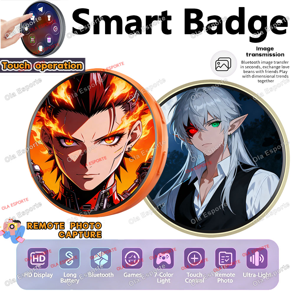 ป้ายแสดงผลอนิเมะแบบ E-Badge ขน - Smart Home Icon บทวิจารณ์และราคา