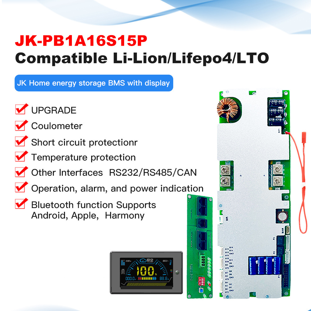 JKBMS ระบบปรับสมดุลแบตเตอรี่สำ - Smart Home Energy บทวิจารณ์และราคา