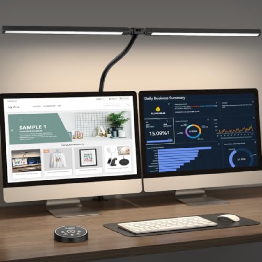 โคมไฟตั้งโต๊ะ LED สำหรับสำนักง - Smart Home Monitor บทวิจารณ์และราคา