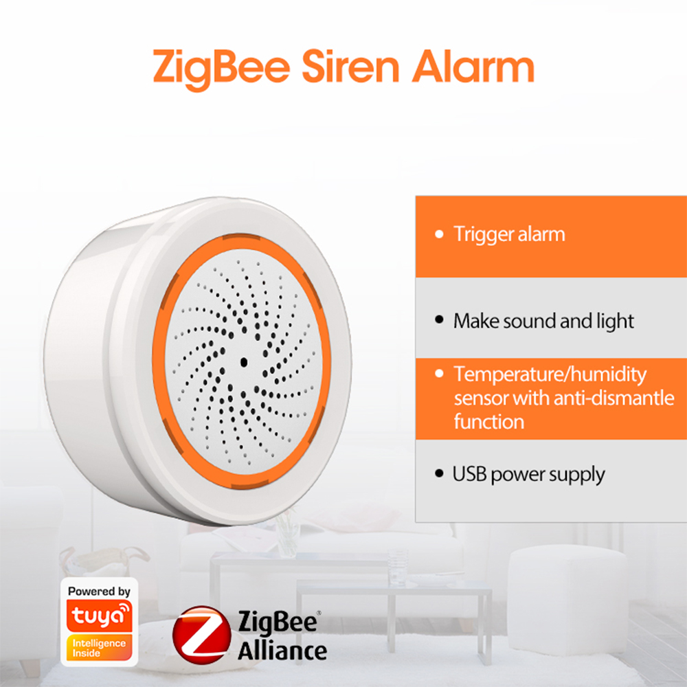 NEO-Tuya Zigbee ไซเรนเกตเวย์เซ - Smart Home Nas บทวิจารณ์และราคา