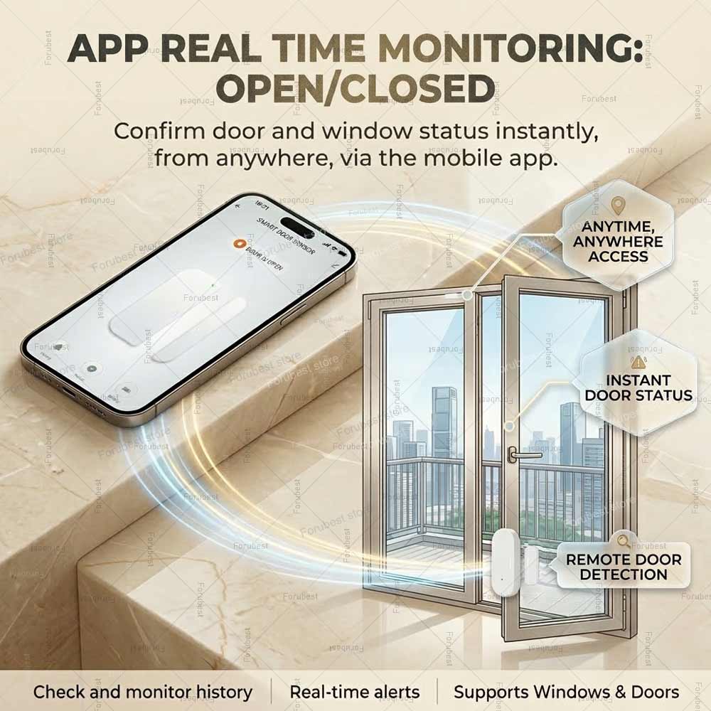 ทูยา ซิกบีเซ็นเซอร์ประตูหน้าต่ - Smart Home Mqtt บทวิจารณ์และราคา