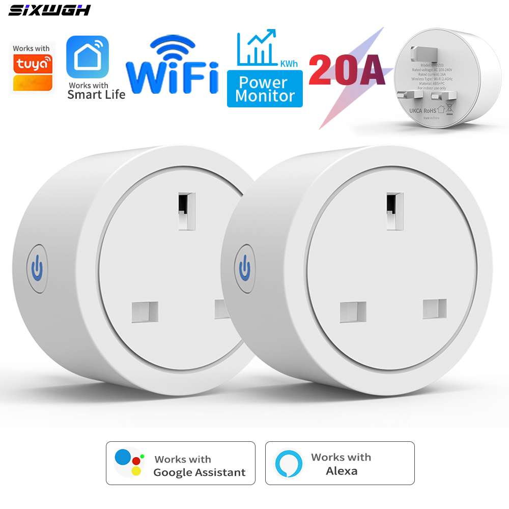 ปลั๊กไฟอัจฉริยะ 20A Tuya WiFi  - Smart Outdoor Plug บทวิจารณ์และราคา