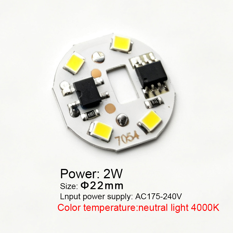 หลอดไฟ LED COB 5 ชิ้น 2W AC 22 - Smart Home Energy บทวิจารณ์และราคา