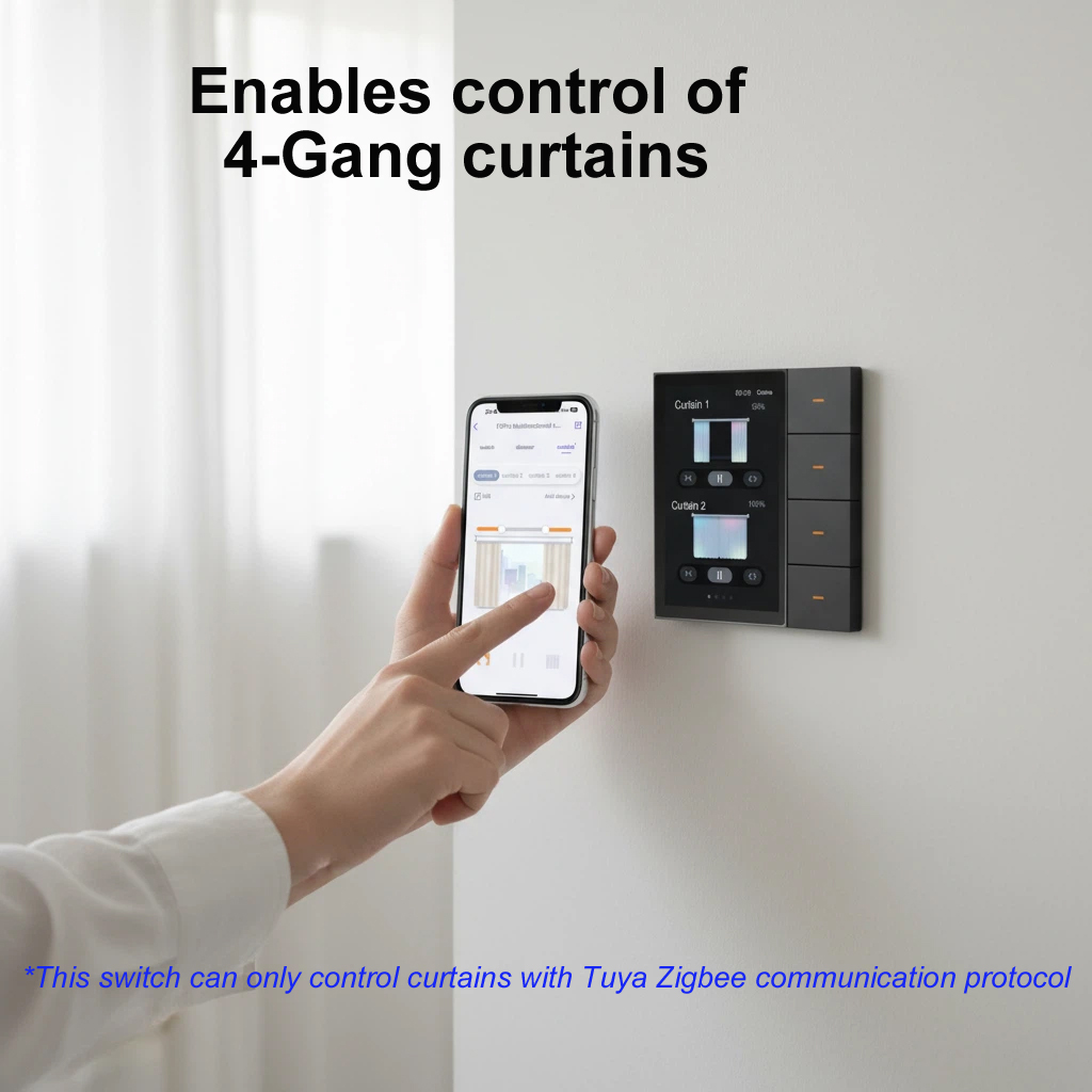 แผงควบคุมอัจฉริยะ F3-pro Tuya  - Smart Home Devices บทวิจารณ์และราคา