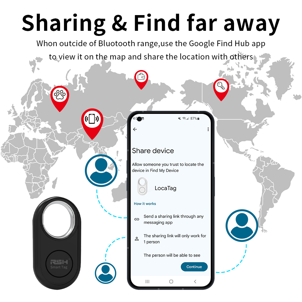RSH 4PCS GPS Tracker สําหรับ S - Smart Home Samsung บทวิจารณ์และราคา