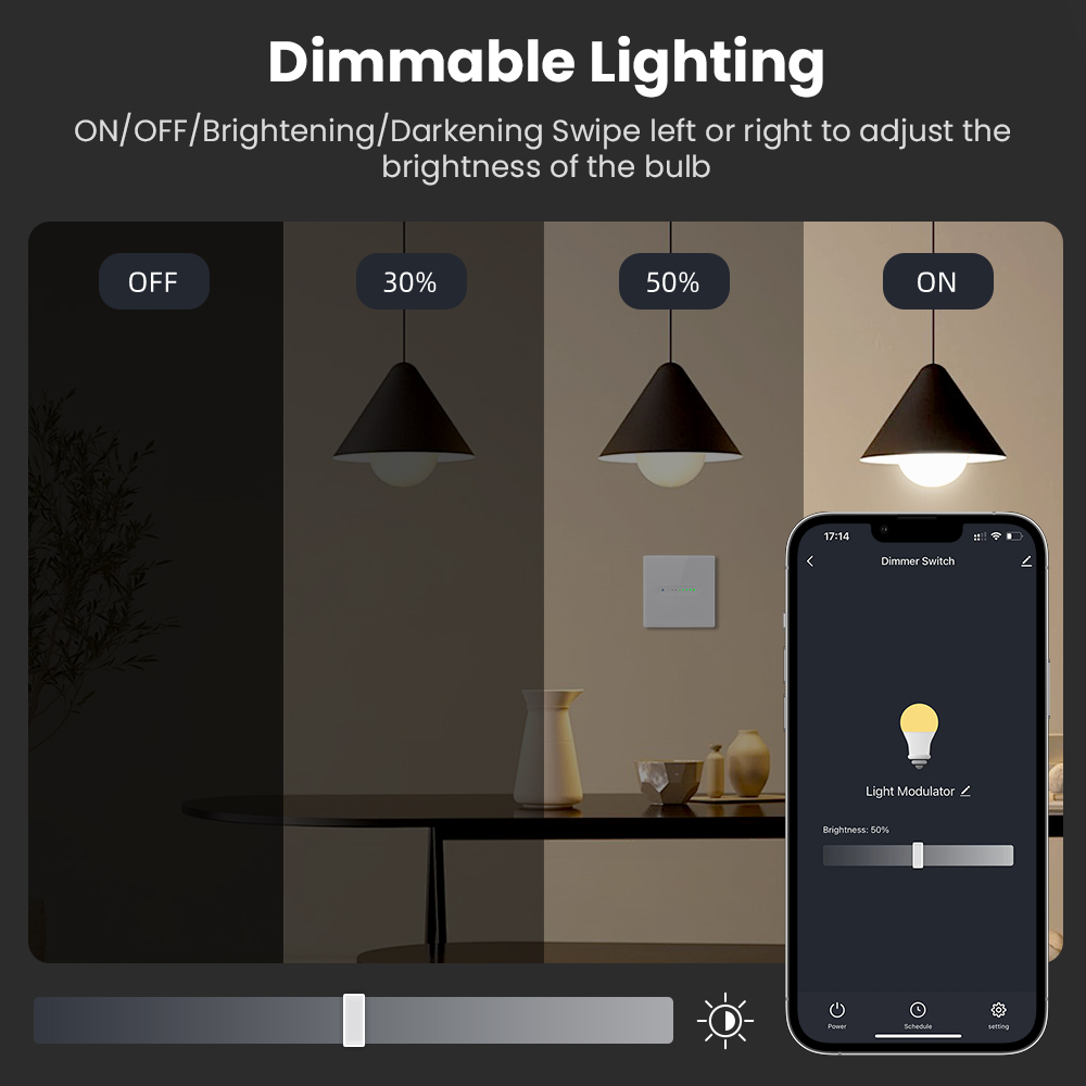 AVATTO WiFi 1/2 Gang Smart Dim - Smart Home Sistem บทวิจารณ์และราคา
