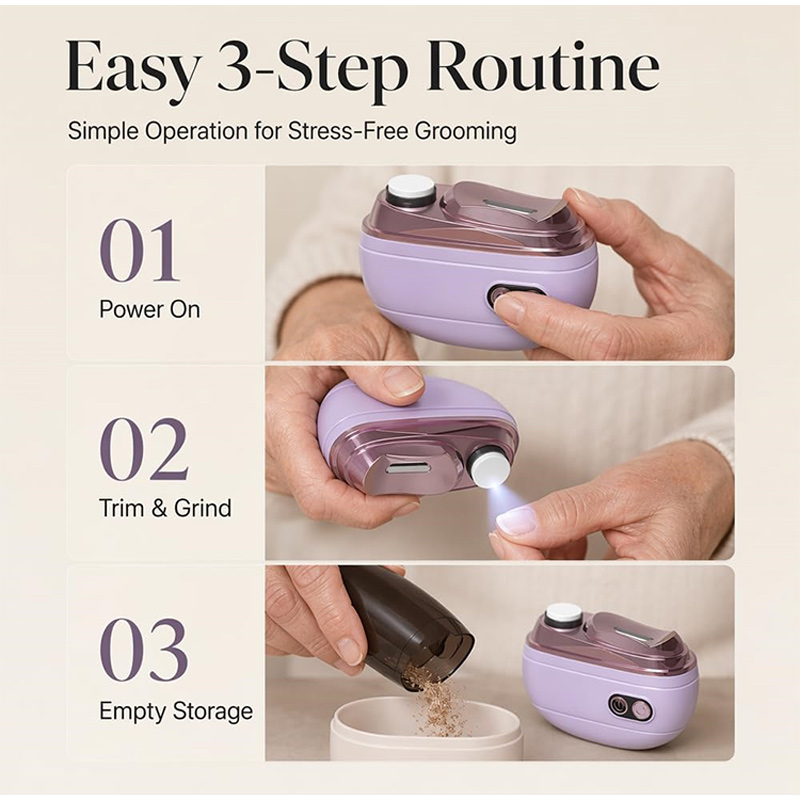 เครื่องตัดเล็บและขัดเงาเล็บไฟฟ - Smart Home Devices บทวิจารณ์และราคา