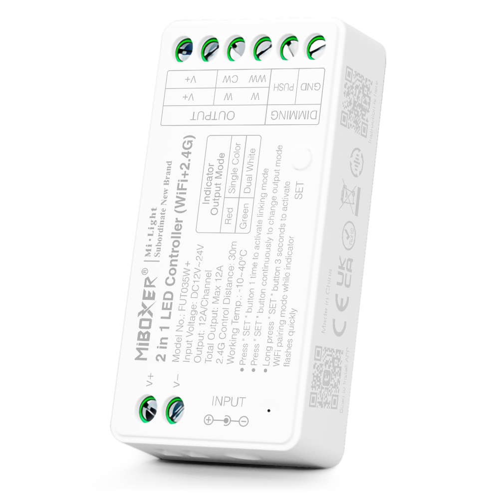FUT035W miboxer + FUT037W 2In1 - Wifi Led Dimmer บทวิจารณ์และราคา