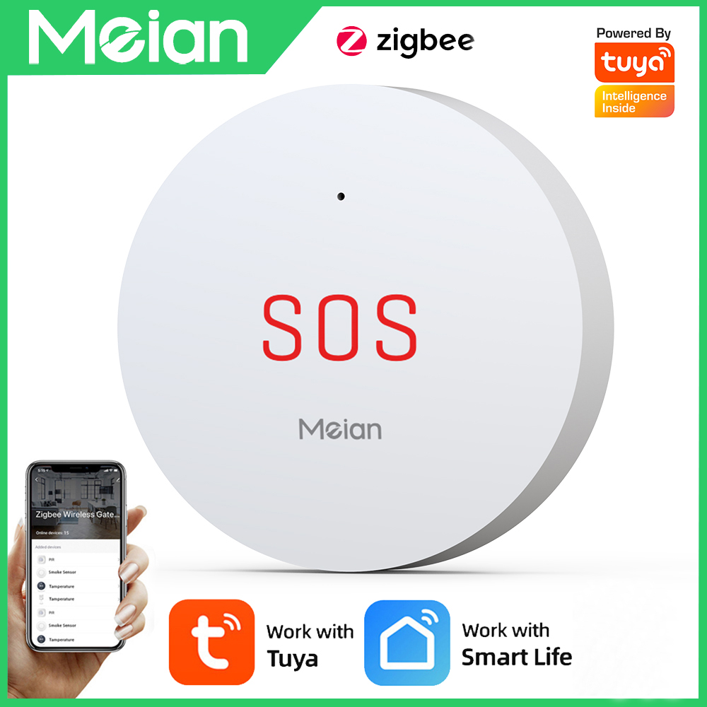 Zigbee Tuya ปุ่มฉุกเฉิน SOS คว - Smart Home Vimar บทวิจารณ์และราคา