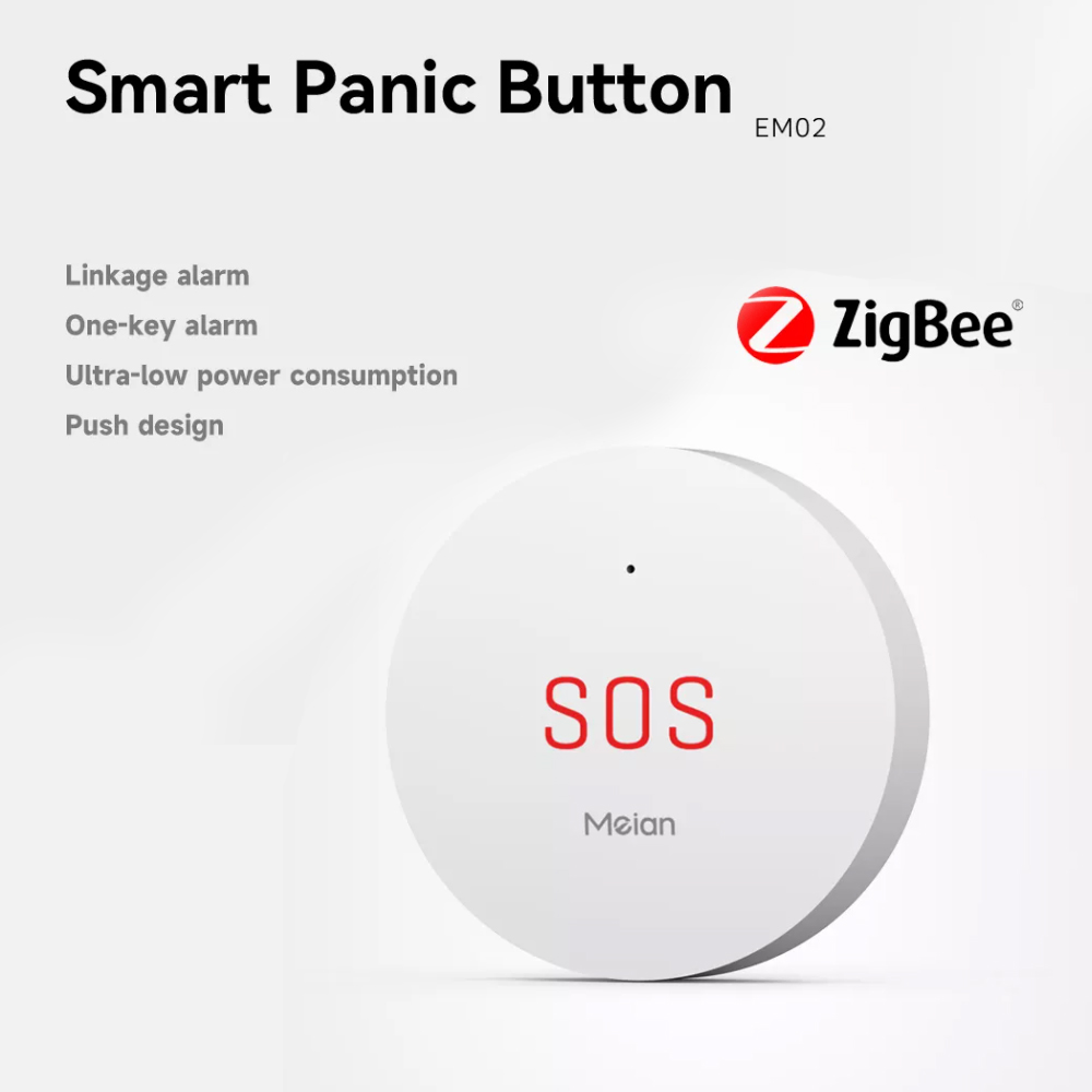 Zigbee Tuya ปุ่มฉุกเฉิน SOS คว - Smart Home Vimar บทวิจารณ์และราคา