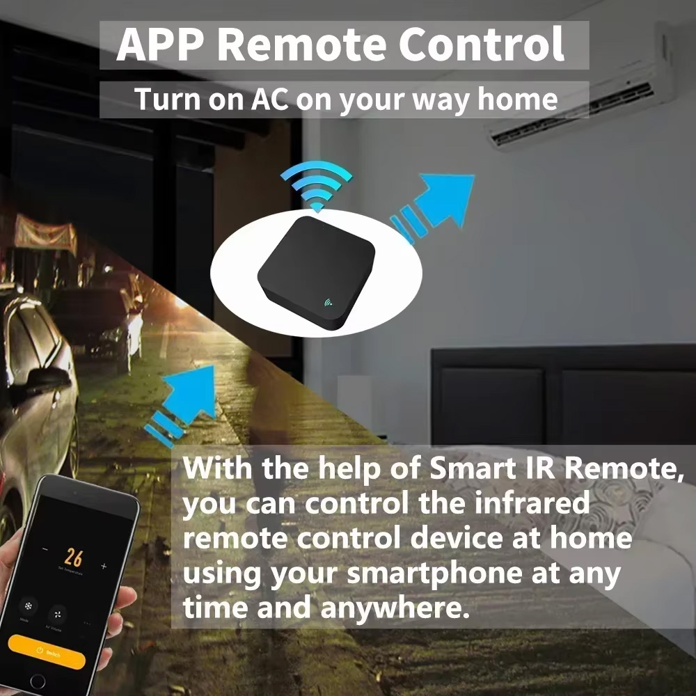 รีโมทคอนโทรลอัจฉริยะ Tuya WiFi - Smart Home Mqtt บทวิจารณ์และราคา