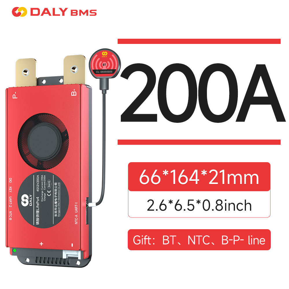 Daly BMS 200A LiFePo4 4S 12V 1 - Smart Home Energy บทวิจารณ์และราคา