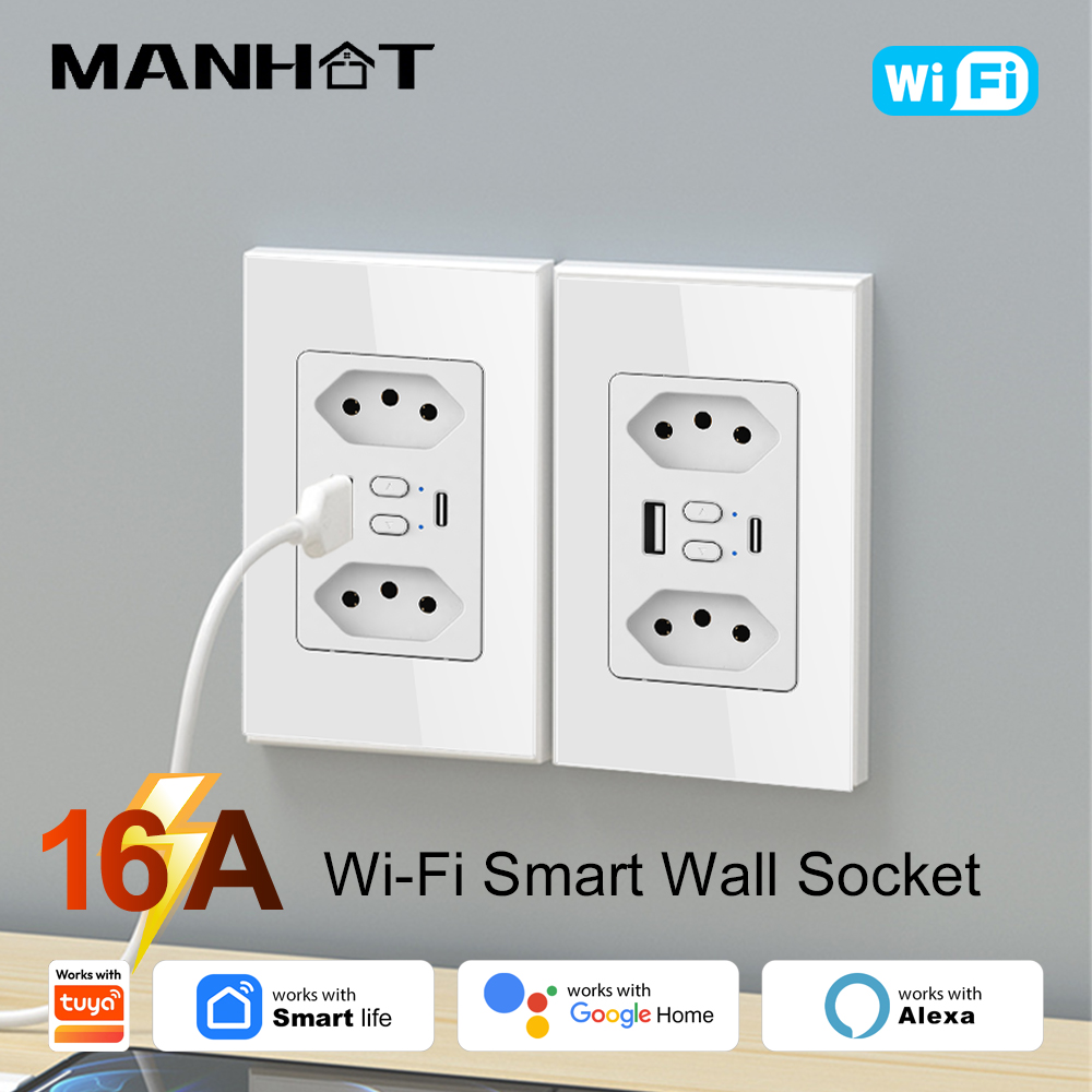 MANHOT ปลั๊กไฟอัจฉริยะ Wifi สำ - Smart Home Energy บทวิจารณ์และราคา