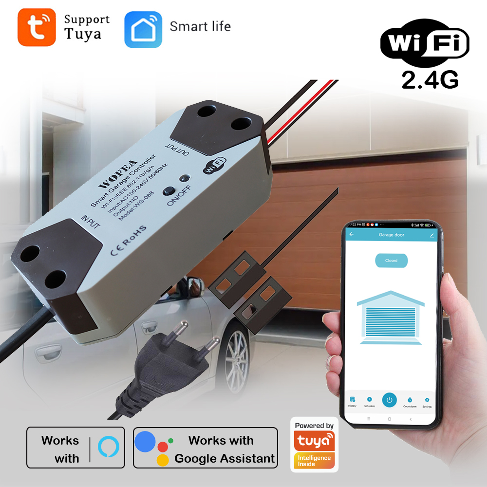 ตัวควบคุมที่เปิดประตูโรงรถอัจฉ - Smart Home Vimar บทวิจารณ์และราคา