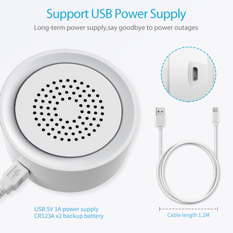 ไซเรนระบบสมาร์ทโฮม Tuya พร้อมเ - Smart Home Nas บทวิจารณ์และราคา
