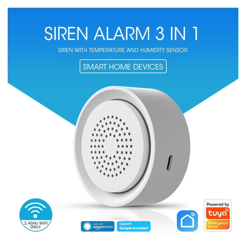 ไซเรนระบบสมาร์ทโฮม Tuya พร้อมเ - Smart Home Nas บทวิจารณ์และราคา