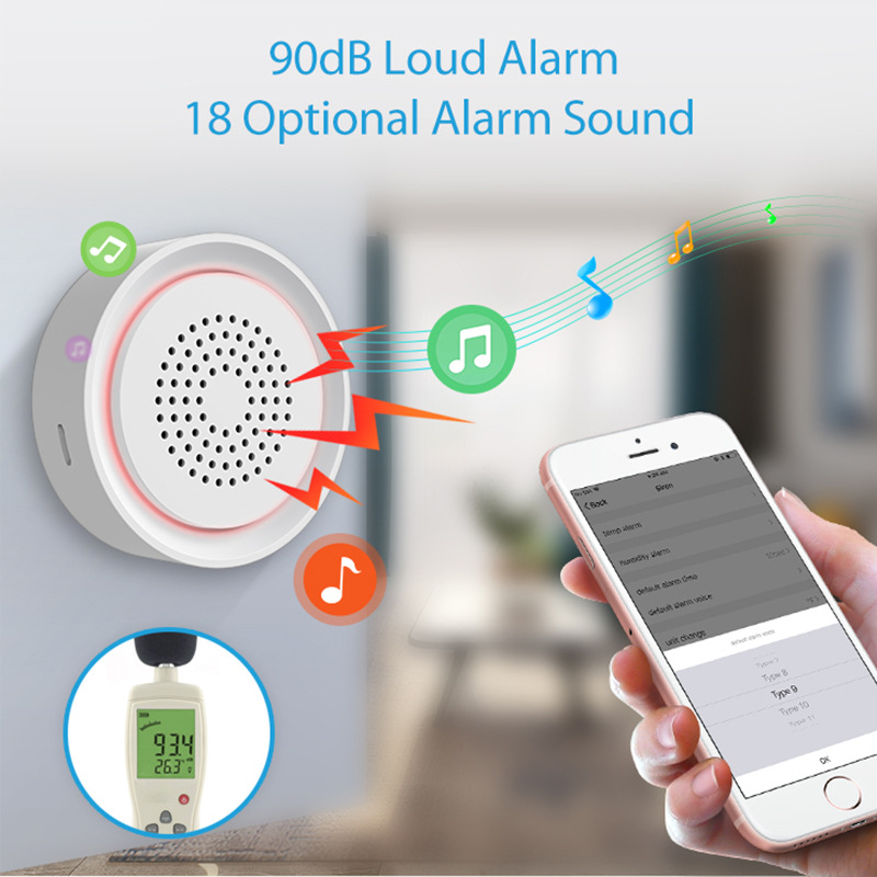 ไซเรนระบบสมาร์ทโฮม Tuya พร้อมเ - Smart Home Nas บทวิจารณ์และราคา