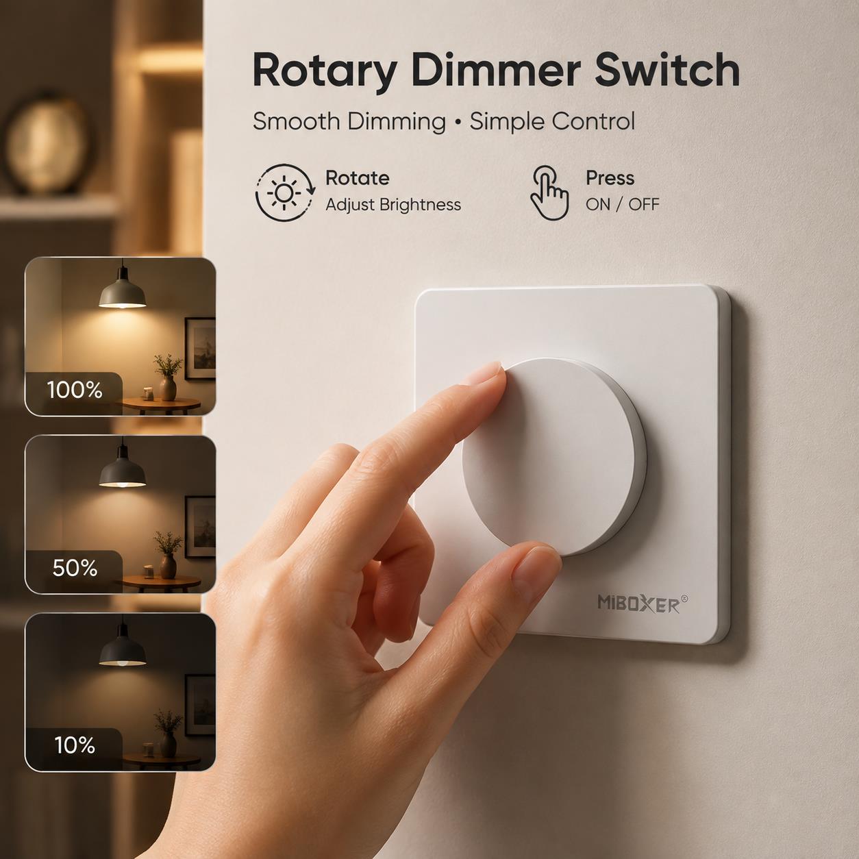 Miboxer E2-WR K1 PUSH3 PUSH3-2 - Wifi Led Dimmer บทวิจารณ์และราคา