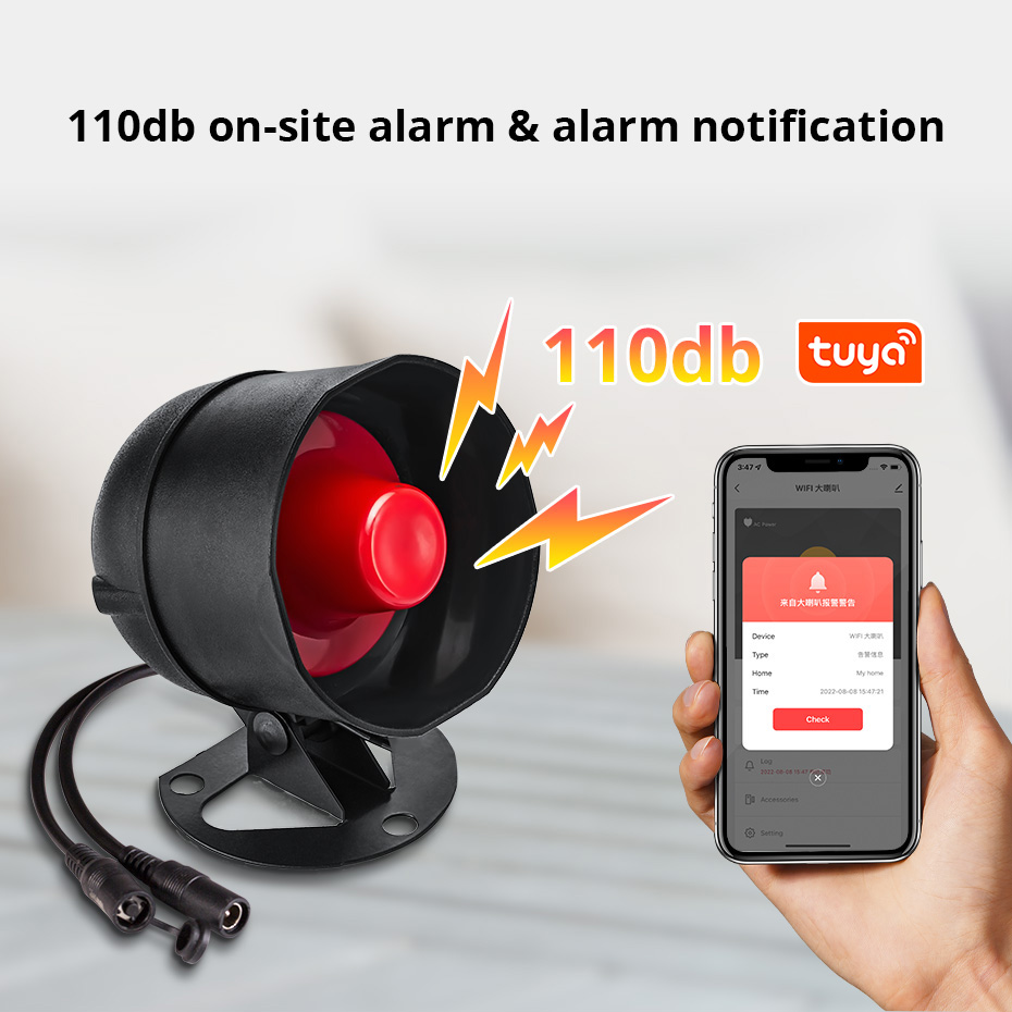 Kerui Tuya ไซเรนความปลอดภัยในบ - Smart Home Speaker บทวิจารณ์และราคา
