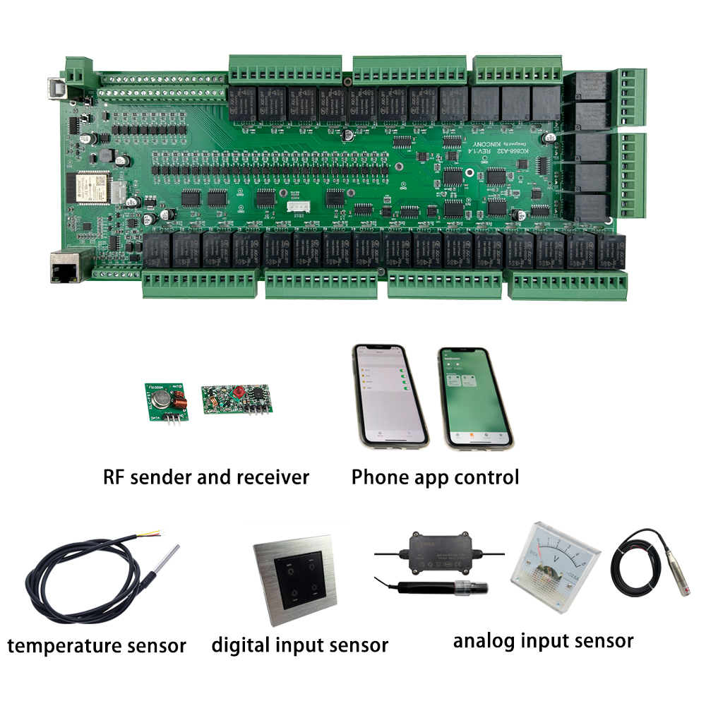 KC868-A32 ESP32 Wifi RS232 USB - Smart Home Mqtt บทวิจารณ์และราคา