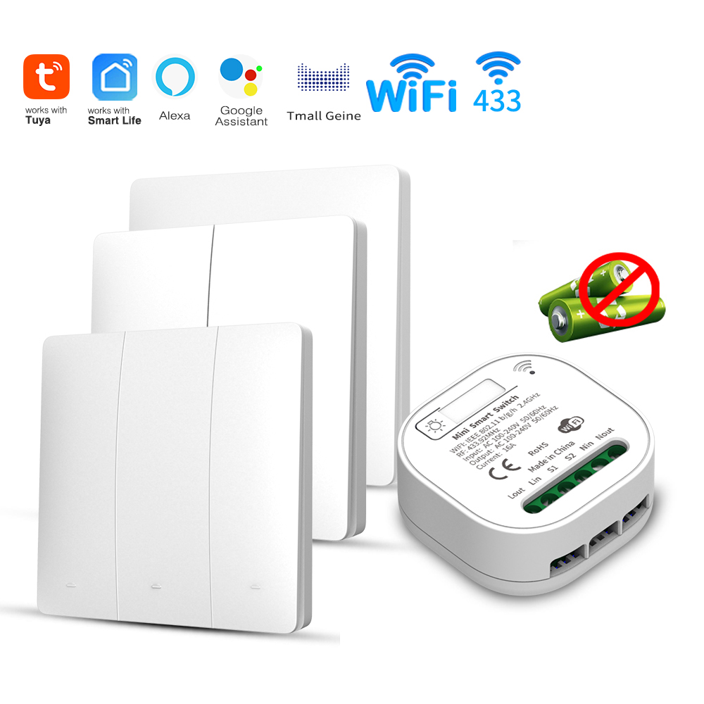 สวิตช์ไฟอัจฉริยะ Tuya WiFi แบบ - Smart Home Energy บทวิจารณ์และราคา