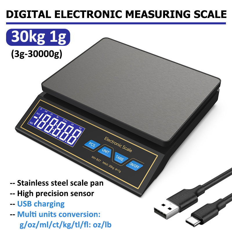 เครื่องชั่งดิจิตอล LCD 30 กก./ - Smart Home Utensils บทวิจารณ์และราคา