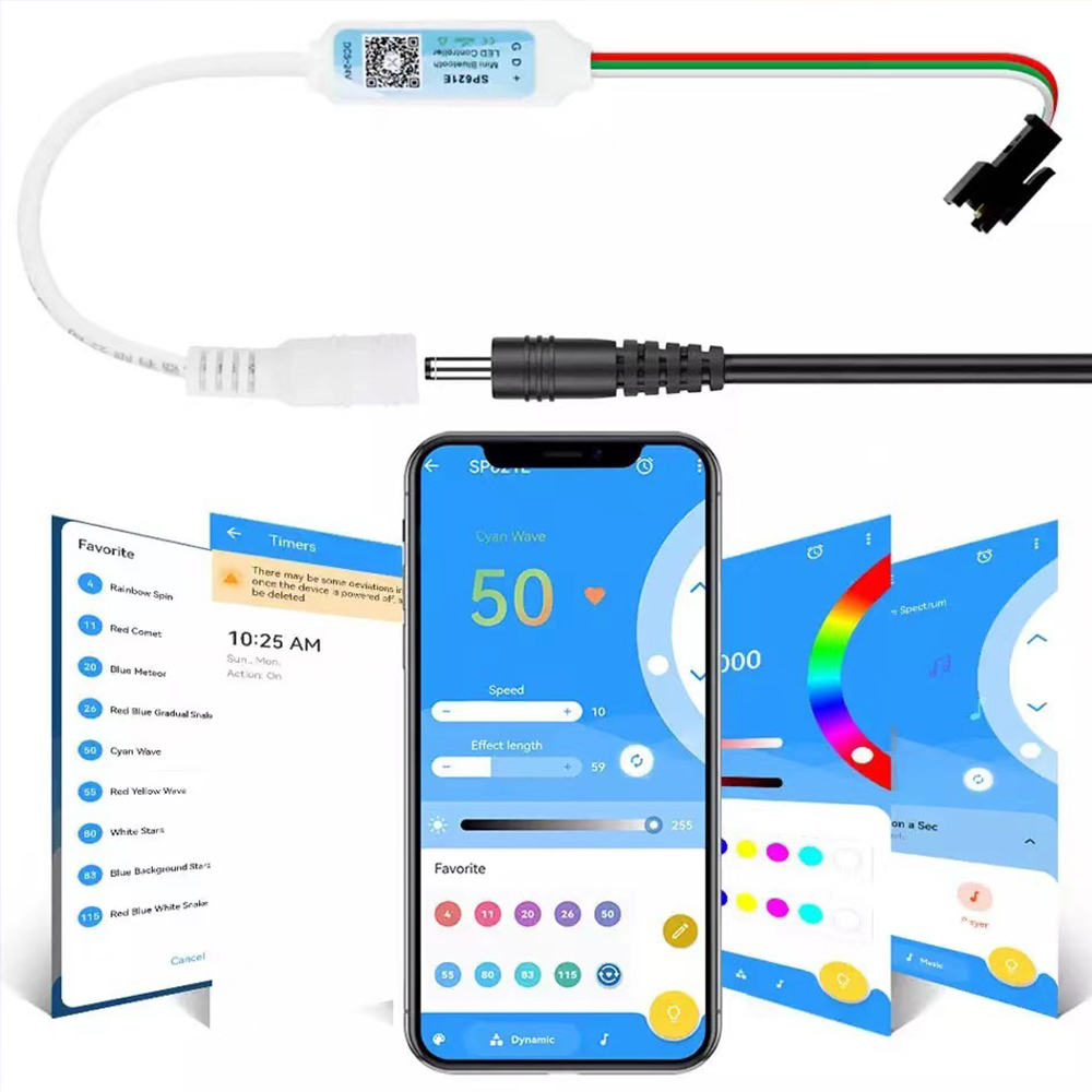 เครื่องควบคุมแสงแถบ LED พิกเซล - Wifi Led Dimmer บทวิจารณ์และราคา
