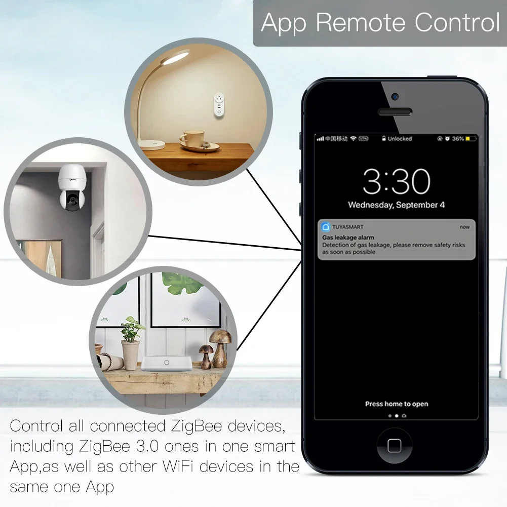 Tuya ZigBee 3.0 Smart Gateway  - Smart Home Sistem บทวิจารณ์และราคา